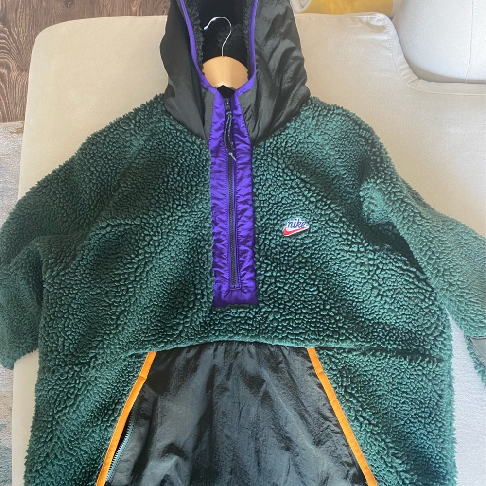 Nike Half-zip Sherpa Hoodie, size L